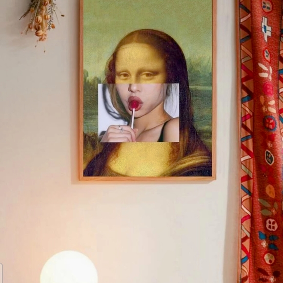 11.8" x 16.5" on quality print of this unique take - Picture 3 of 3